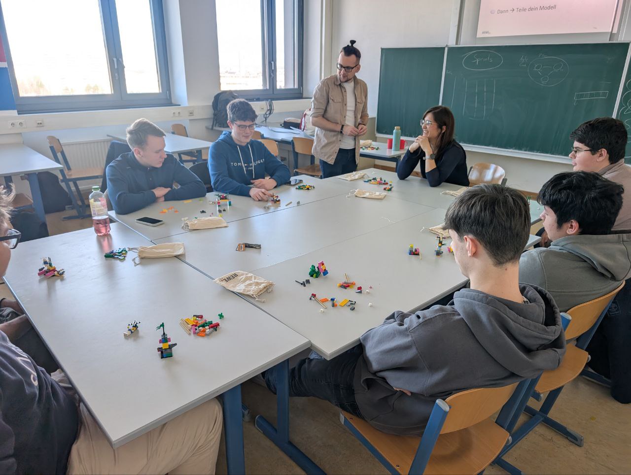 Lego Projekt bei REWE